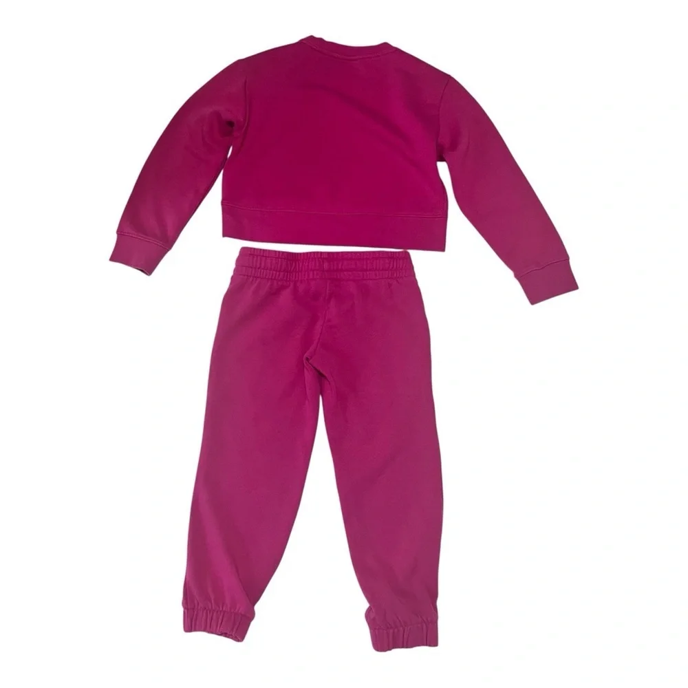 Athletic Works Kids Matching Set Pink Crewneck & Joggers